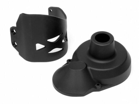 GEAR COVER/MOTOR GUARD SET