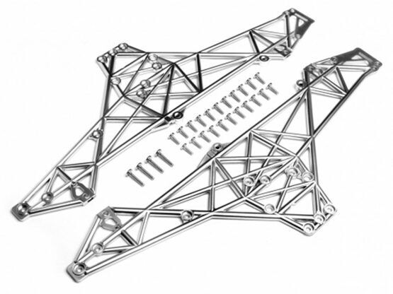 WHEELY KING - MAIN CHASSIS SET (MATTE CHROM)