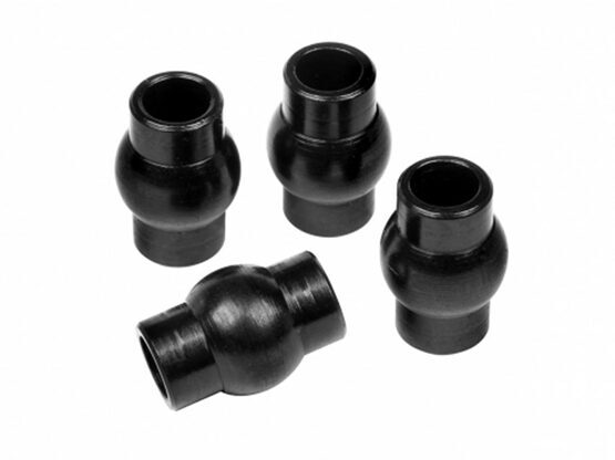 BALL 3x5.8x9mm (BLACK/4Stk)