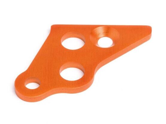 ENGINE MOUNT BRACE (LEFT/ORANGE)