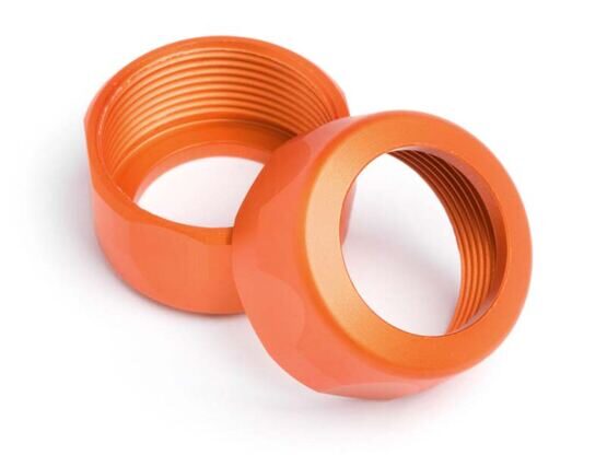 SHOCK CAP 20x12mm (ORANGE/2pcs)