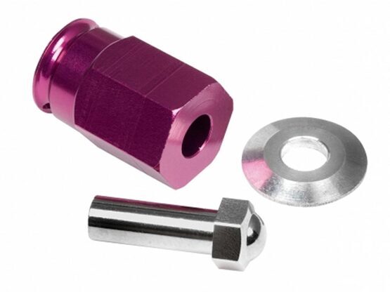 ALUMINUM WIDE HEX HUB 24mm (PURPLE)