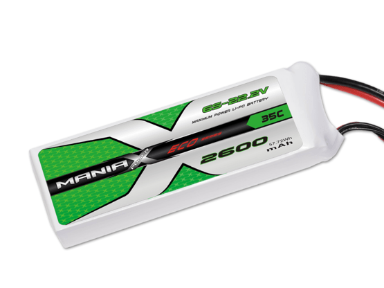 ManiaX 35C ECO 22.2V 2600mAh 35C EC5