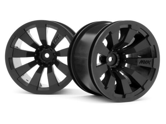 &quot;Quantum+ XT 3.2&quot;&quot; Wheel (Black/2pcs)&quot;