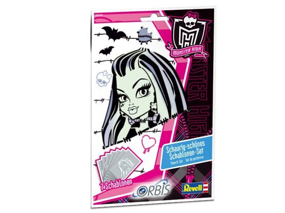 Orbis Schablonen-Set Girls Monster High