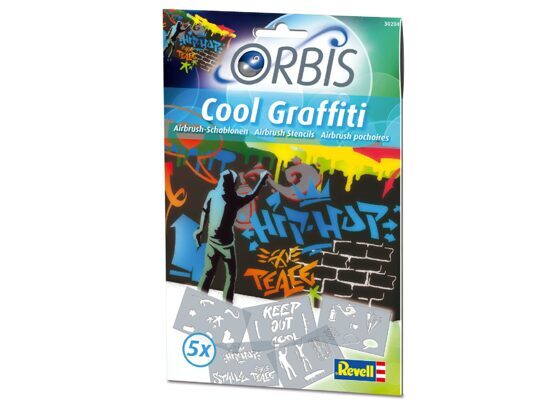 Orbis Schablonen-Set Boys Cool Graffiti