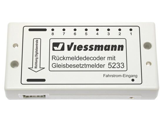 Rückmeldedecoder mit Gleisbesetztmelder