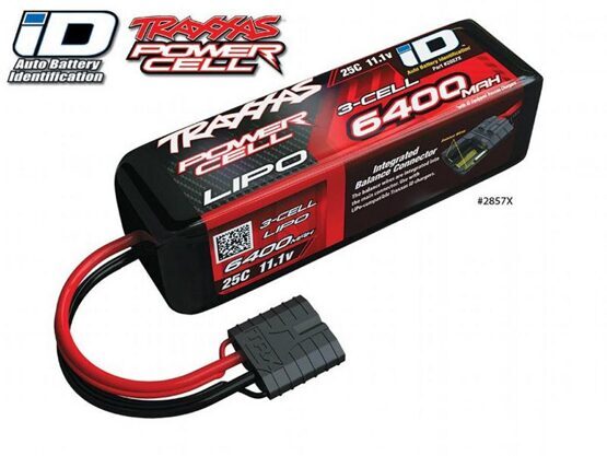 ACCU LiPo 3S 11.1V 6400mAh 25