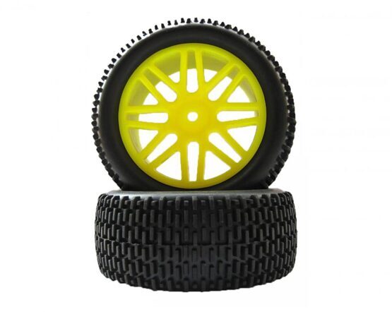 Offroad Wheels Buggy 1:10 hinten 2 St. 85x42mm gelb