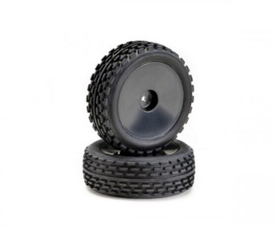 Räderset Buggy Disc  Offroad  vorne schwarz 1:10 (2)