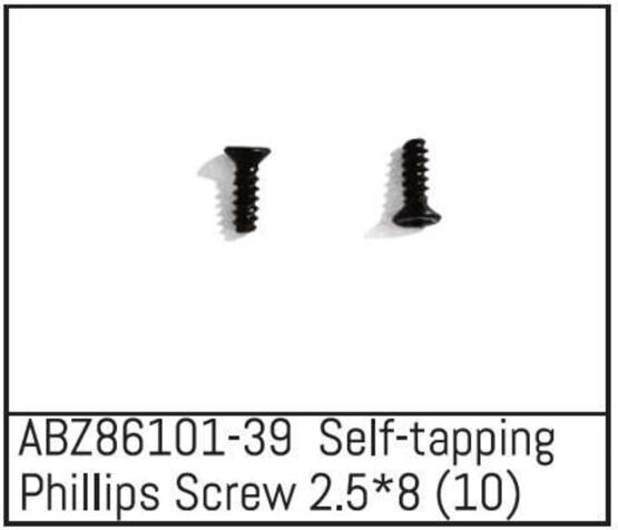 Self-tapping Phillips Screw 2.5*8 - Mini AMT (10)