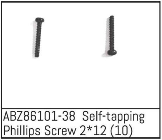 Self-tapping Phillips Screw 2*12 - Mini AMT (10)