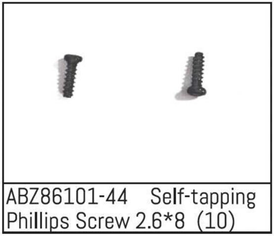 Self-tapping Phillips Screw 2.6*8 - Mini AMT (10)