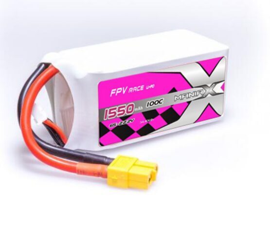 ManiaX 100C FPV eXtreme 22.2V 1550mAh 100C XT60