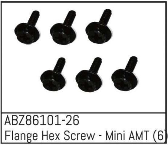 Flange Hex Screw - Mini AMT (6)