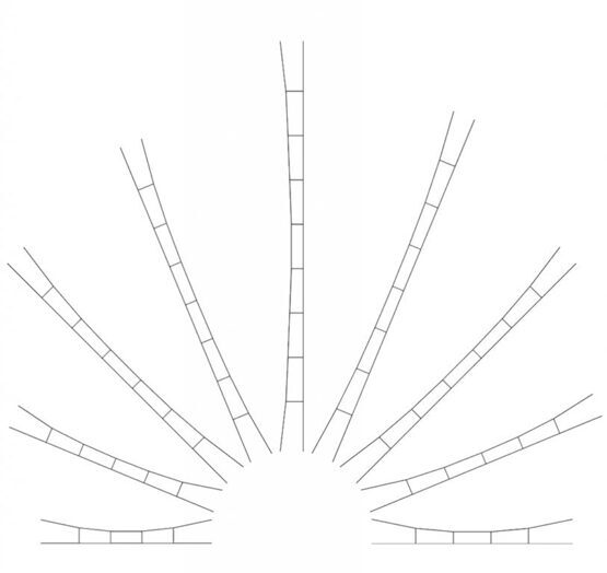 H0 Universal-Fahrdraht 140 - 160 mm, 5 Stück