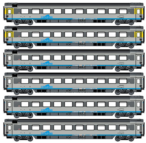 Cisalpino 6er Set Apm/Bpm EpV