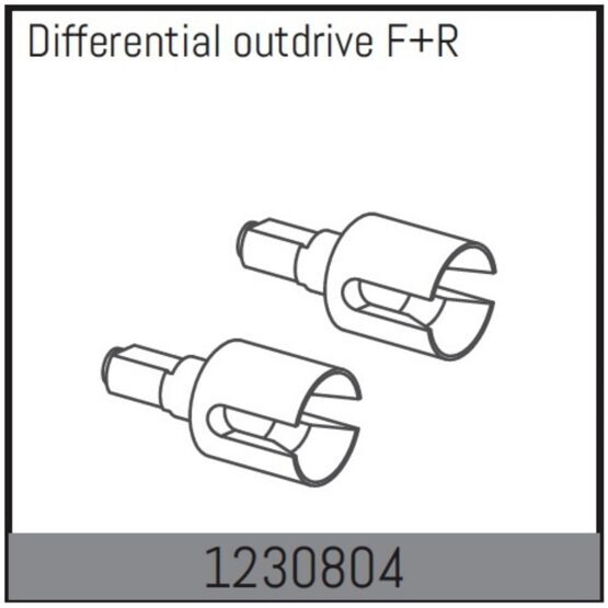 Differentialausgänge vorne/hinten