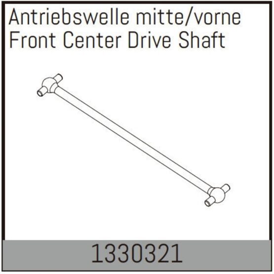 Antriebswelle mitte/vorne