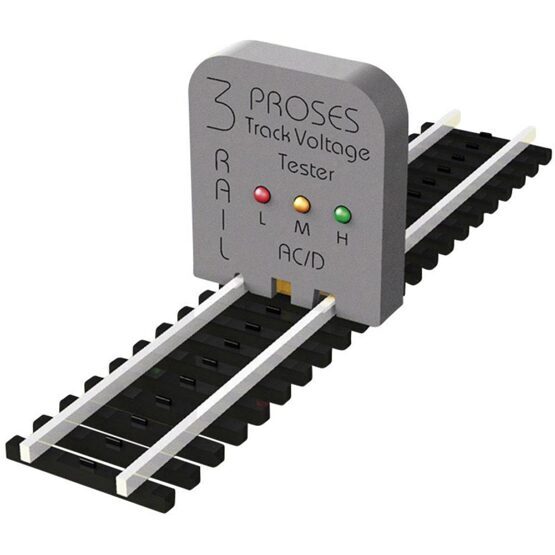 Gleisspannungsprüfer für das 3-Leiter System