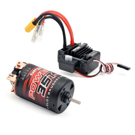 Combo 1:10 550 Brushed Motor 35T mit ESC 80A