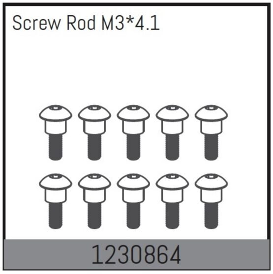 Schrauben M3*4.1 (10)