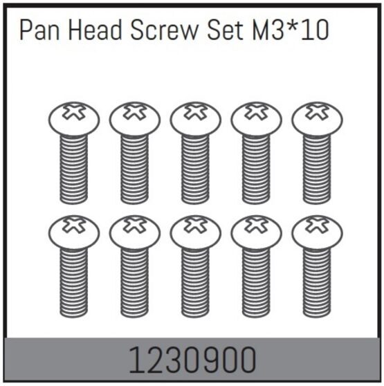 M3*10 Kopfschrauben (10)