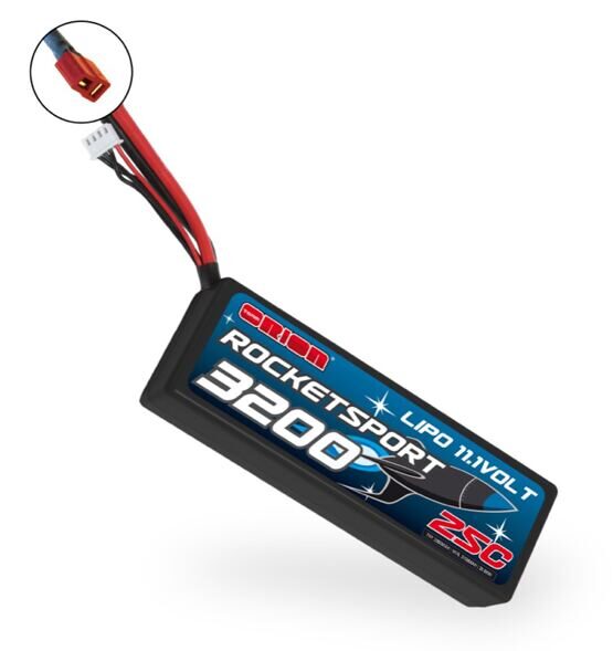 Rocket Sport 3200 LiPo 11,1V (3S, Dean's-Stecker, 138.5x46.5x24.5)