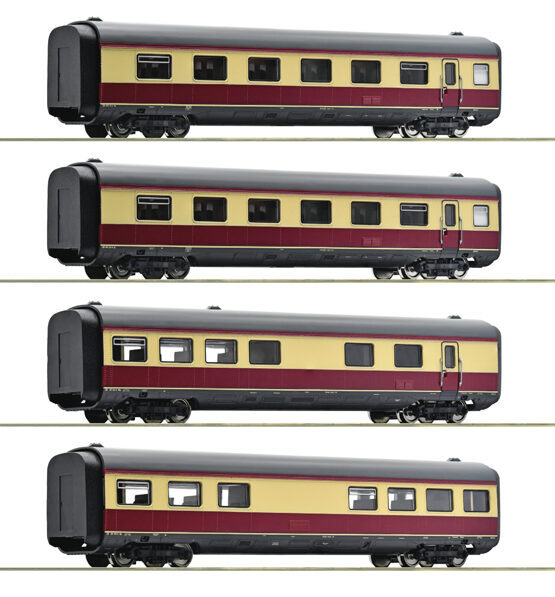 4-tlg. Set: Mittelwagen zum Gasturbinentriebzug BR 602, DB